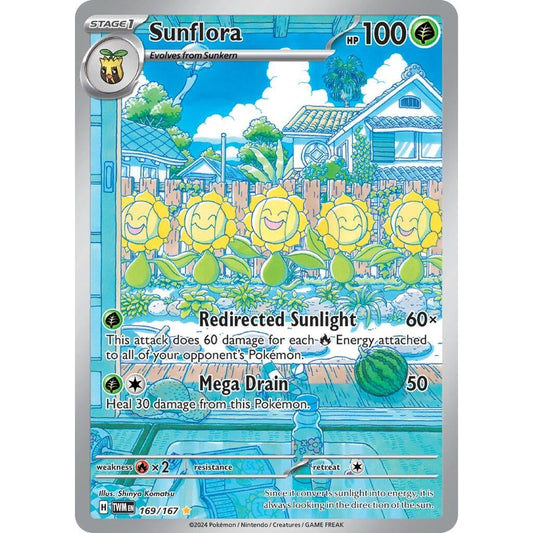 Image for Sunflora (169/167) (TWM) - Pokemon