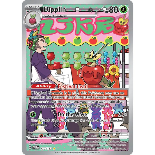 Image for Dipplin (170/167) (TWM) - Pokemon