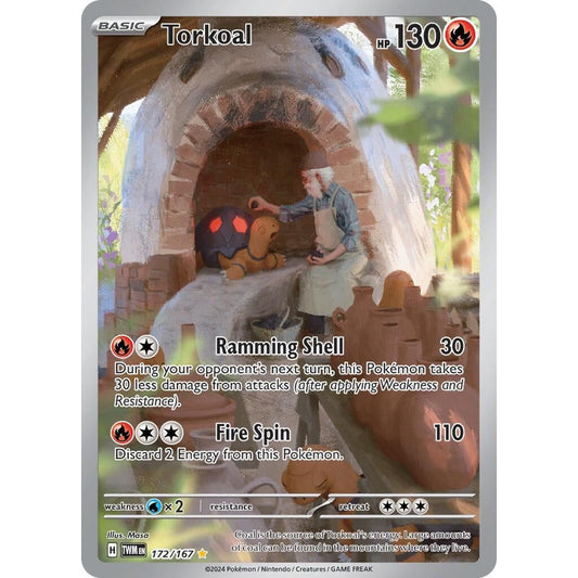 Image for Torkoal (172/167) (TWM) - Pokemon
