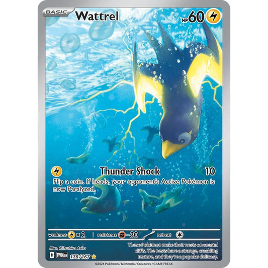 Image for Wattrel (178/167) (TWM) - Pokemon