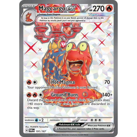 Image for Magcargo ex (191/167) (TWM) - Pokemon