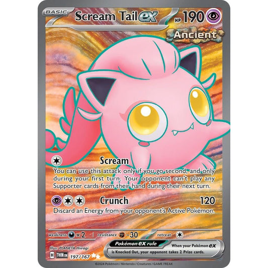 Image for Scream Tail ex (197/167) (TWM) - Pokemon