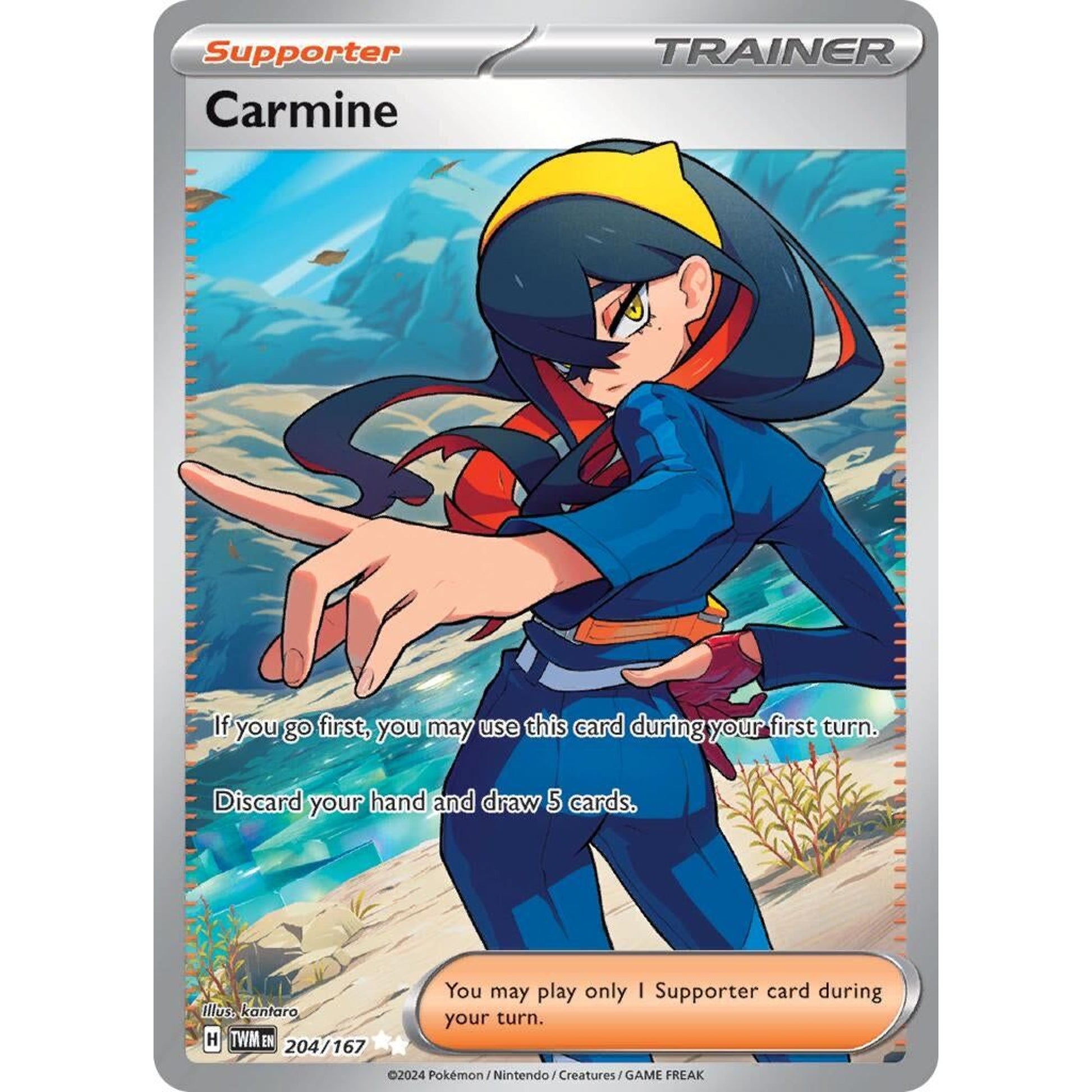 Image for Carmine (204/167) (TWM) - Pokemon