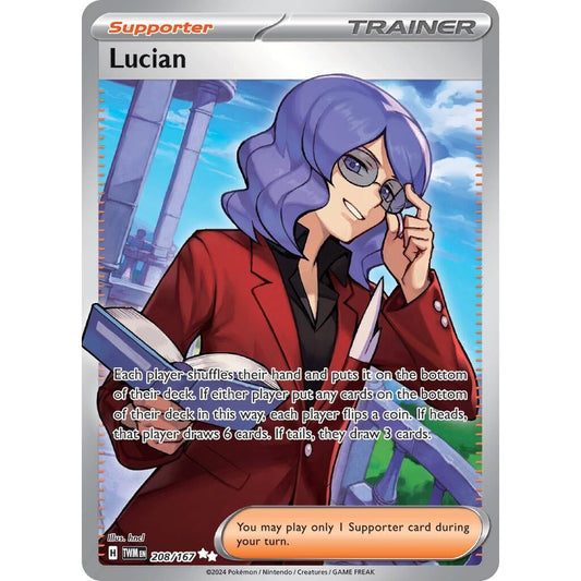 Image for Lucian (208/167) (TWM) - Pokemon