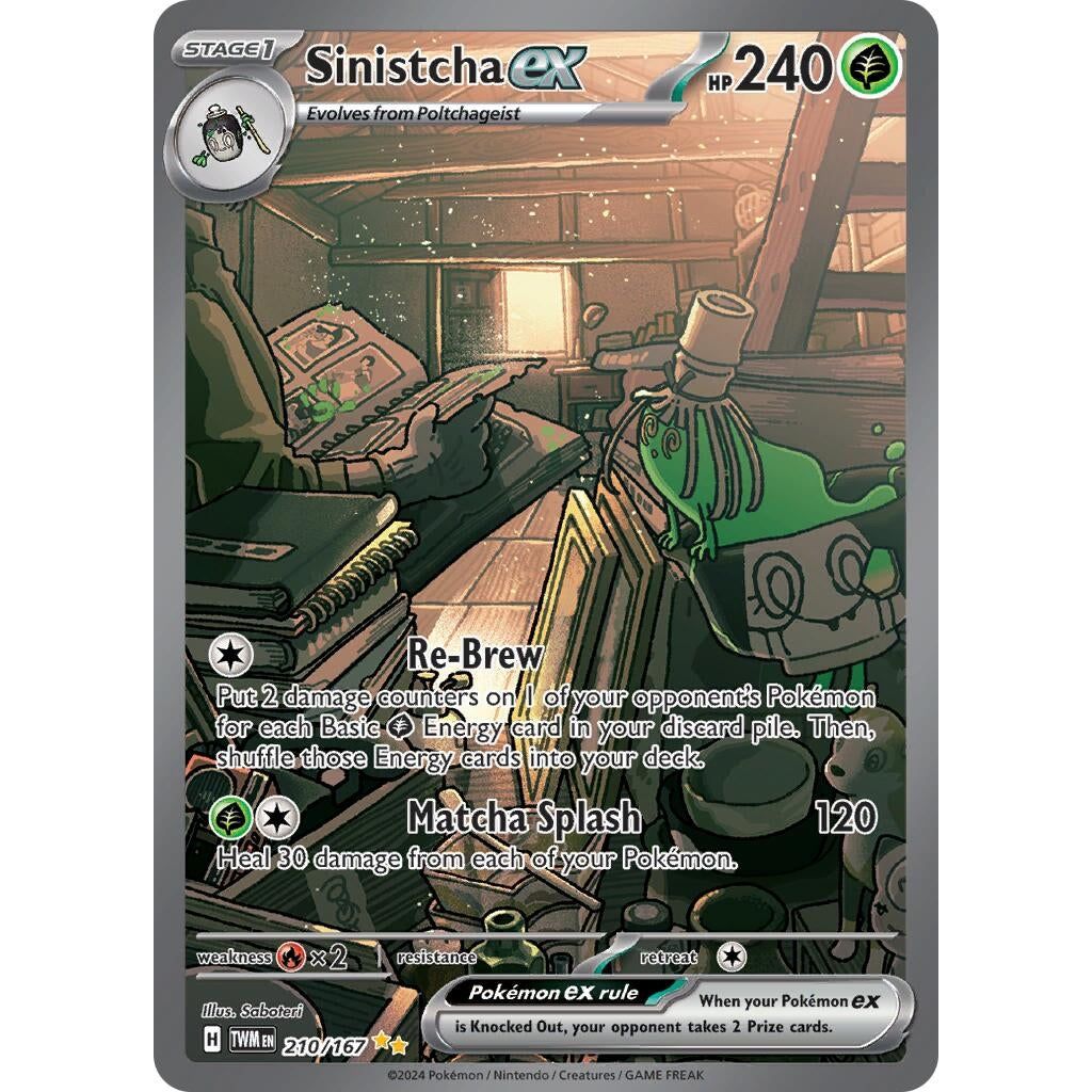 Image for Sinistcha ex (210/167) (TWM) - Pokemon
