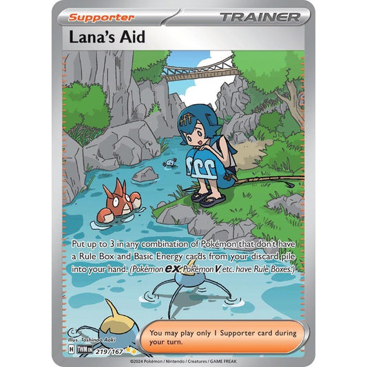 Image for Lana's Aid (219/167) (TWM) - Pokemon