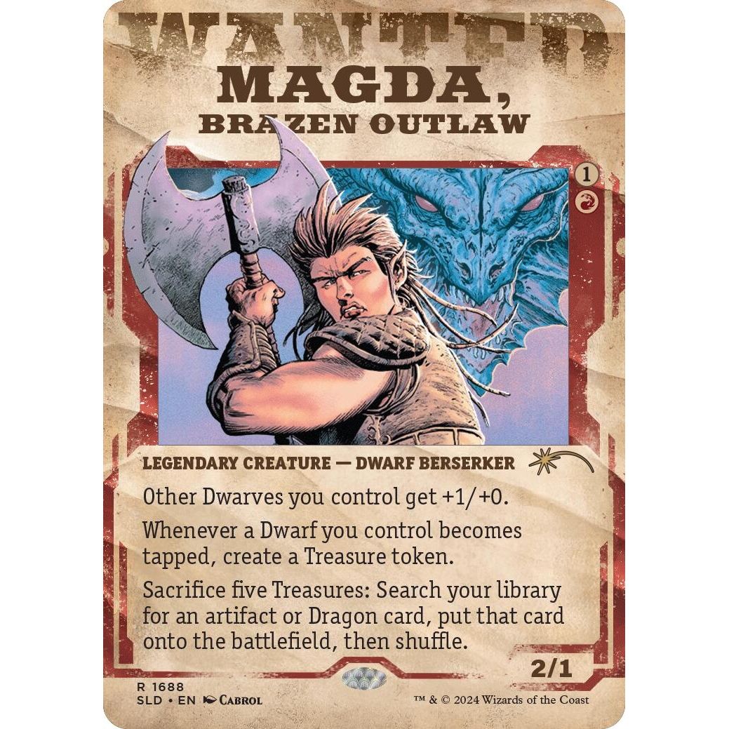 Image for Magda, Brazen Outlaw (1688) (SLD) - Magic: The Gathering
