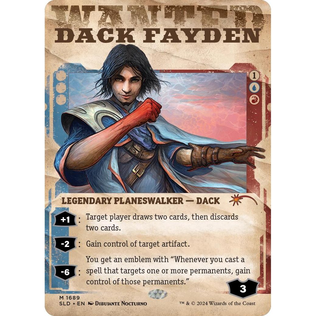 Image for Dack Fayden (1689) (1689) (SLD) - Magic: The Gathering