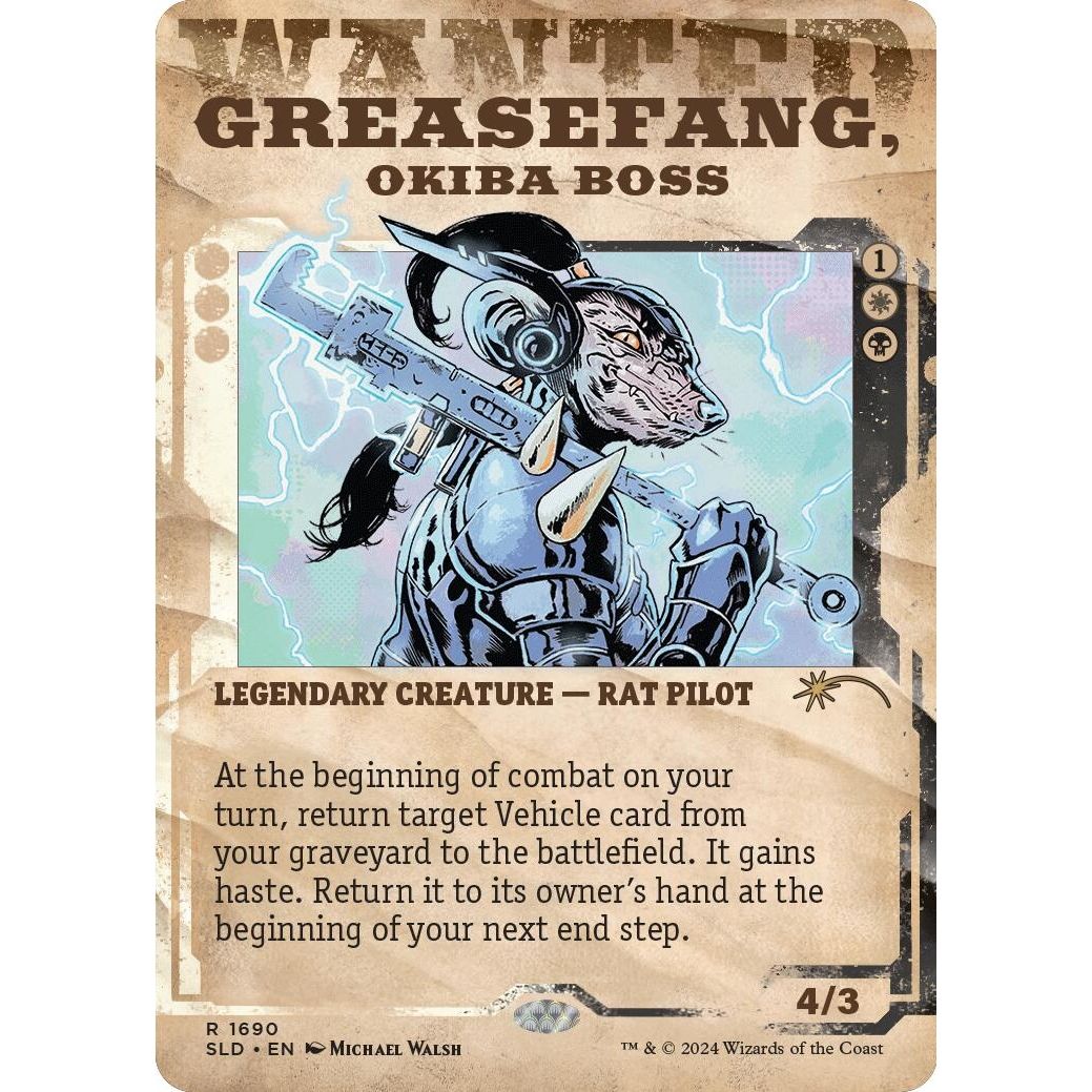 Image for Greasefang, Okiba Boss (1690) (SLD) - Magic: The Gathering