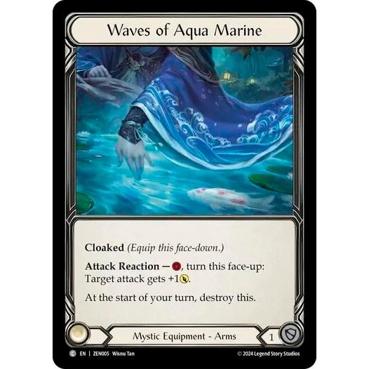 Image for Waves of Aqua Marine (ZEN005) - Flesh and Blood TCG