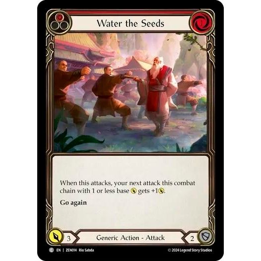 Image for Water the Seeds (Red) (ZEN014) - Flesh and Blood TCG