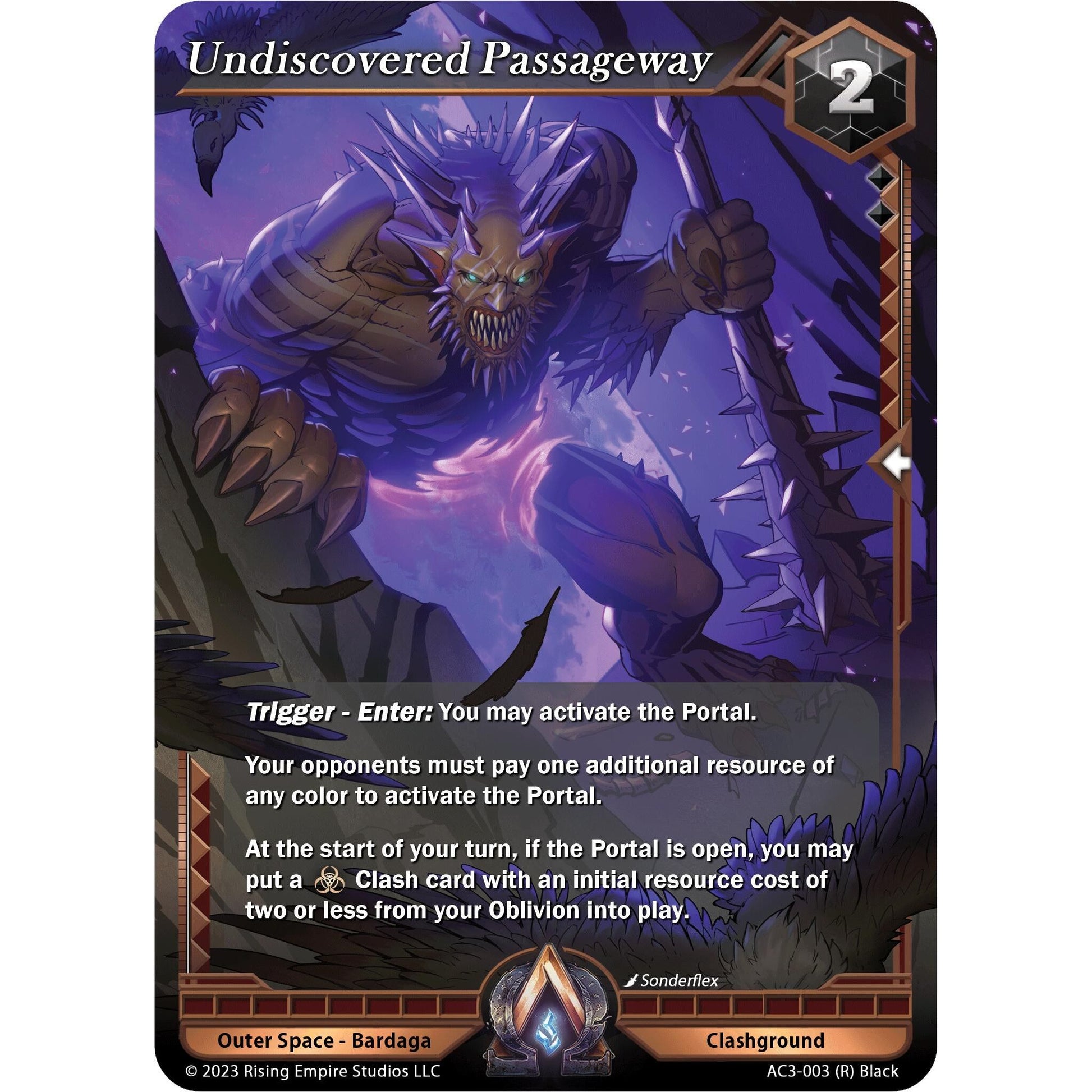 Image for Undiscovered Passageway (AC3-003) (AC3) - Alpha Clash