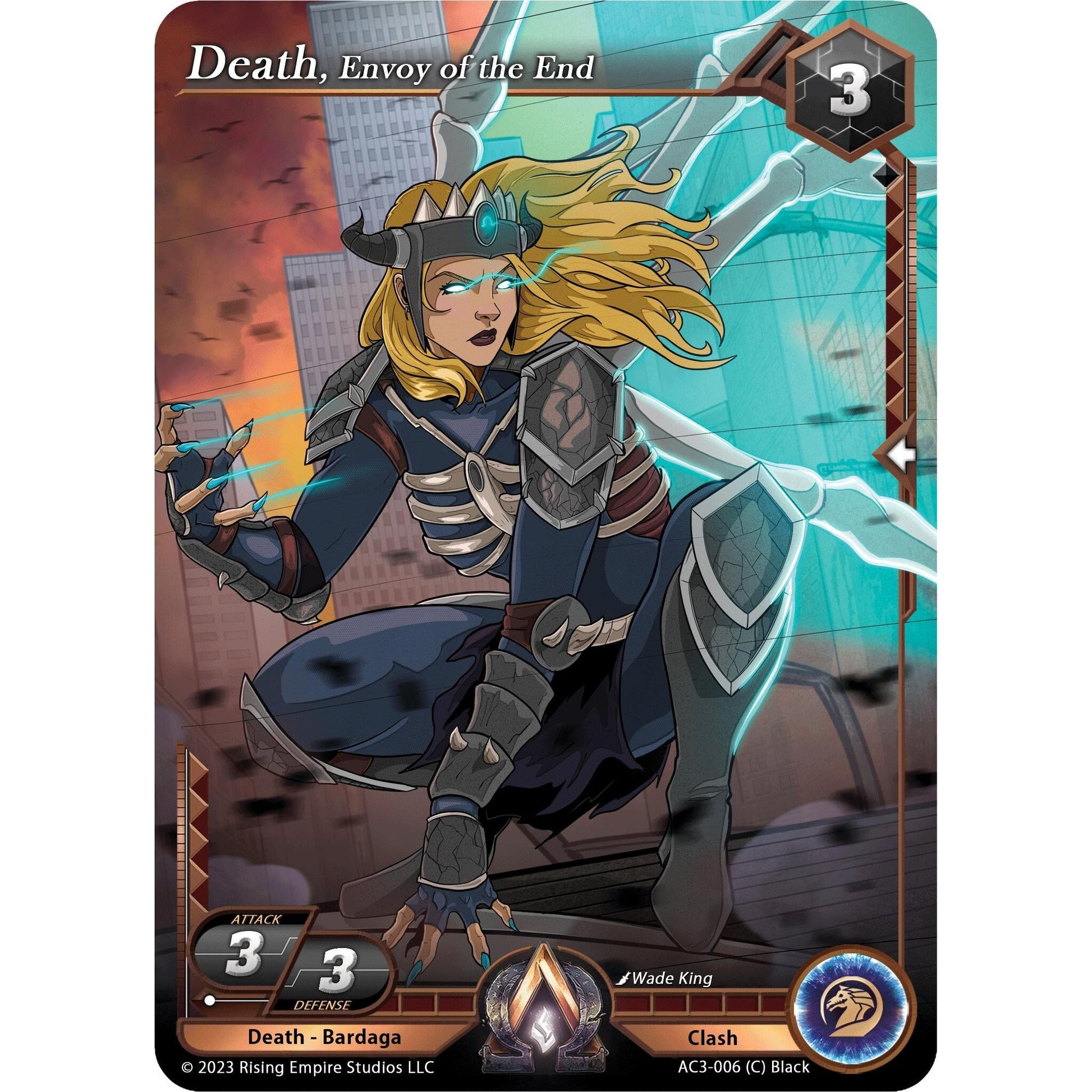 Image for Death, Envoy of the End (AC3-006) (AC3) - Alpha Clash
