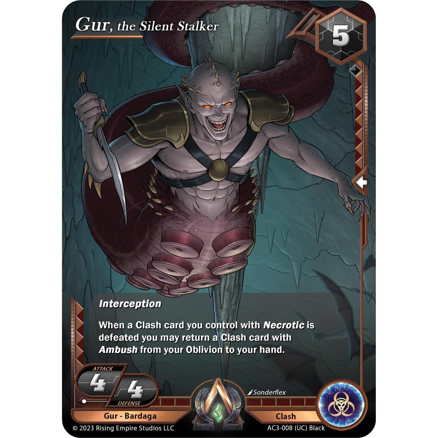 Image for Gur, the Silent Stalker (AC3-008) (AC3) - Alpha Clash