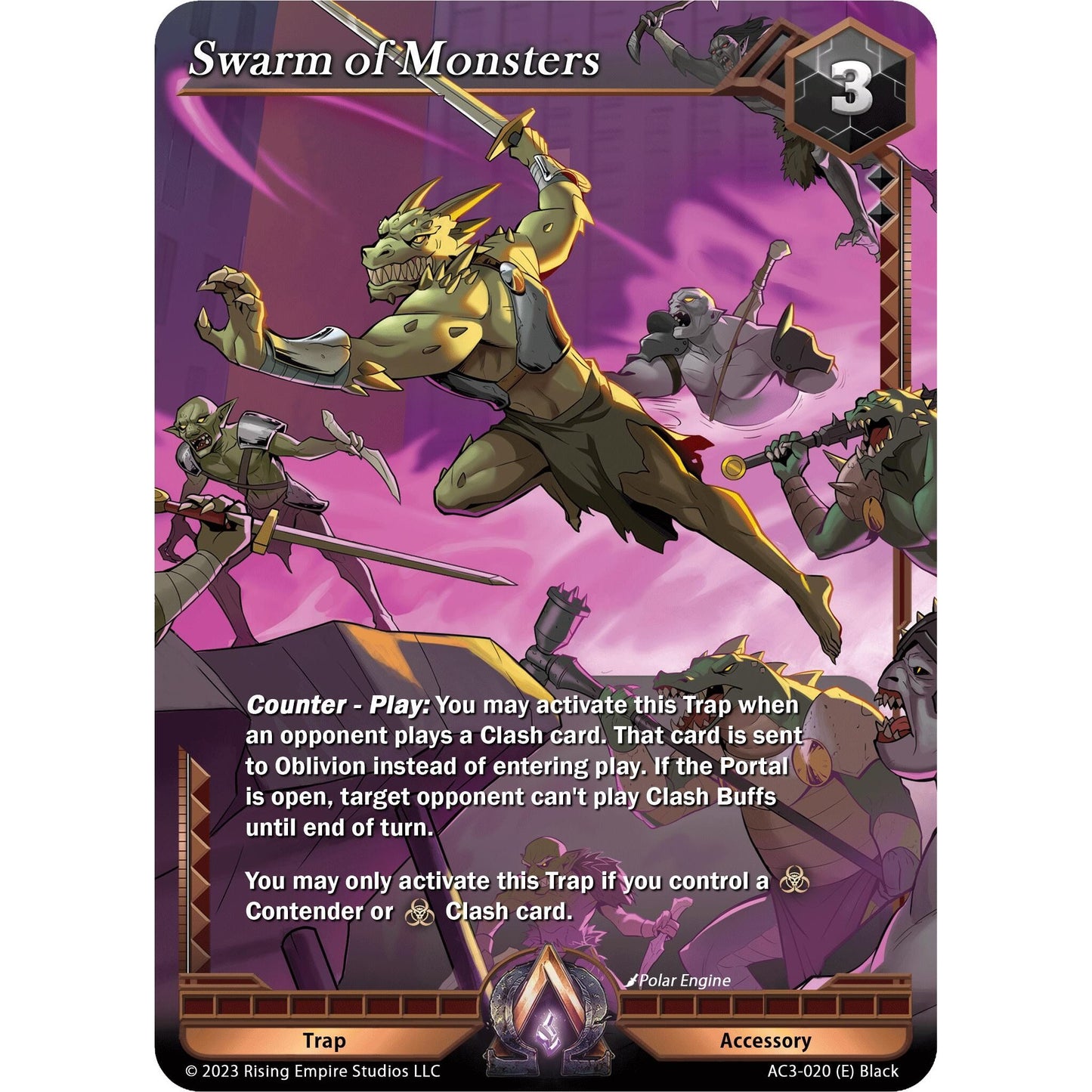 Image for Swarm of Monsters (AC3-020) (AC3) - Alpha Clash