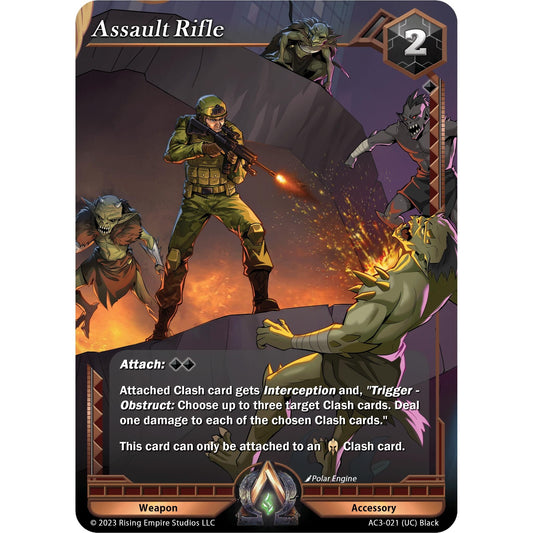 Image for Assault Rifle (AC3-021) (AC3) - Alpha Clash