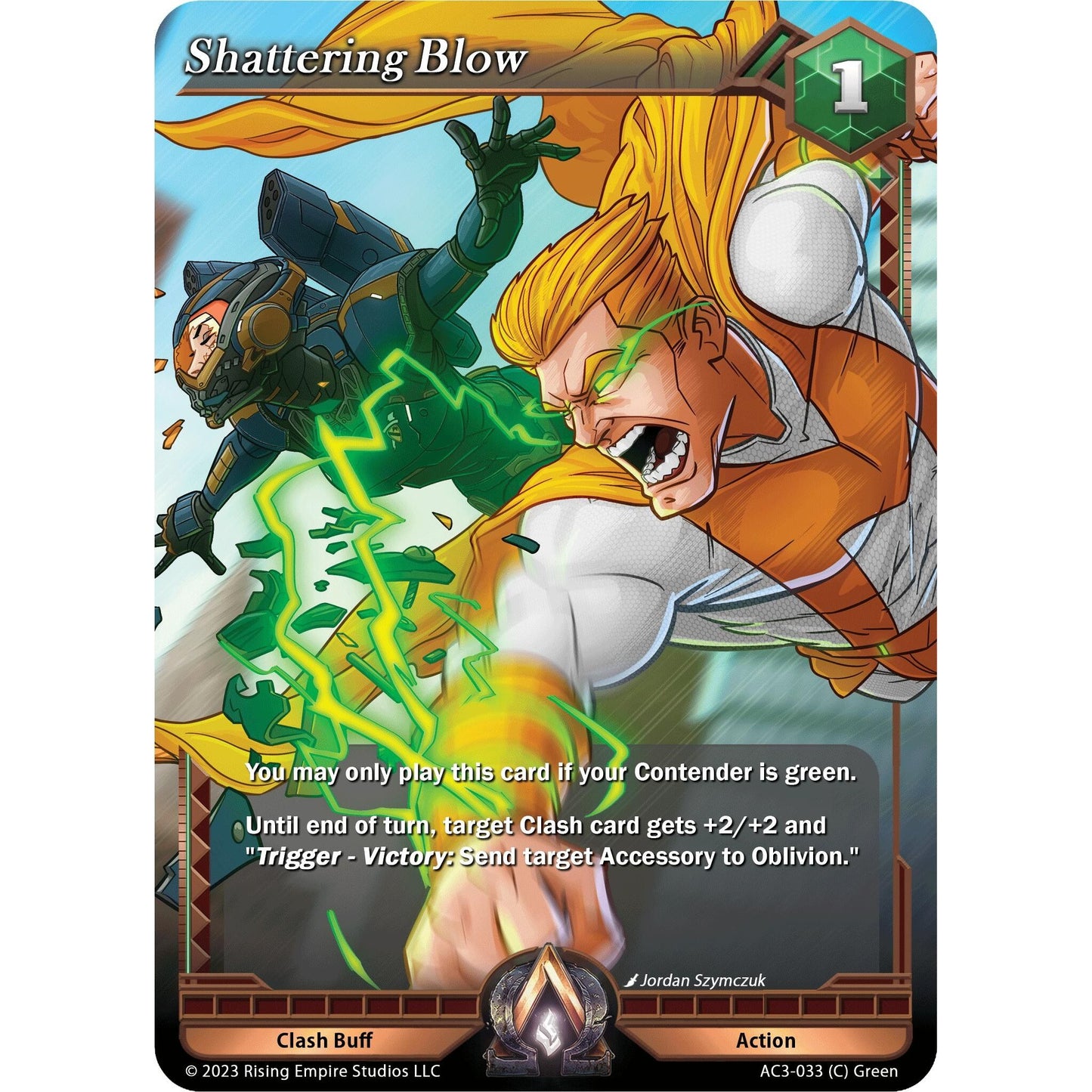 Image for Shattering Blow (AC3-033) (AC3) - Alpha Clash