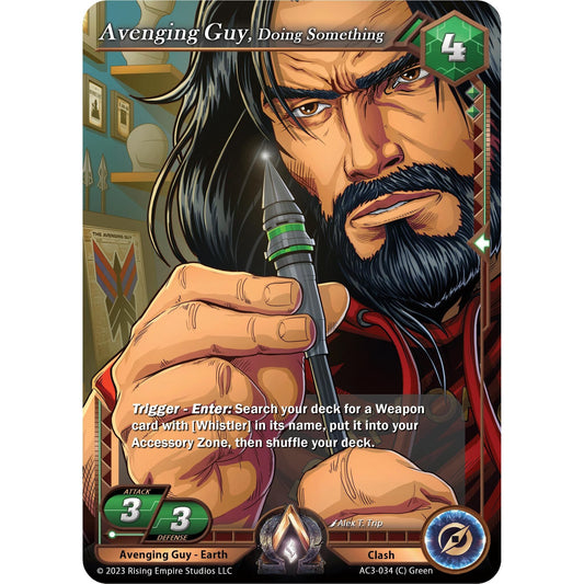 Image for Avenging Guy, Doing Something (AC3-034) (AC3) - Alpha Clash