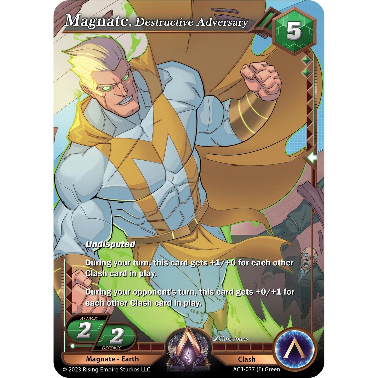 Image for Magnate, Destructive Adversary (AC3-037) (AC3) - Alpha Clash