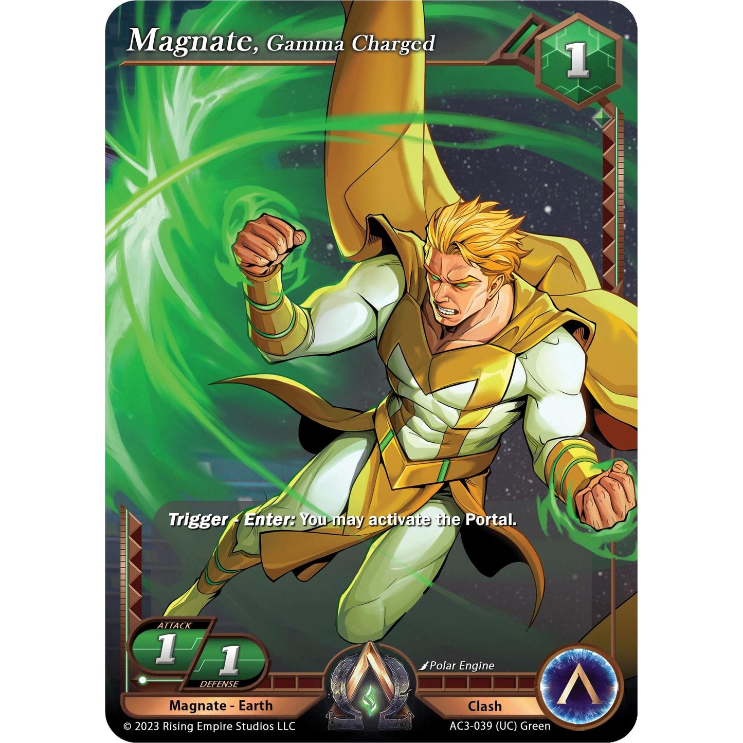 Image for Magnate, Gamma Charged (AC3-039) (AC3) - Alpha Clash