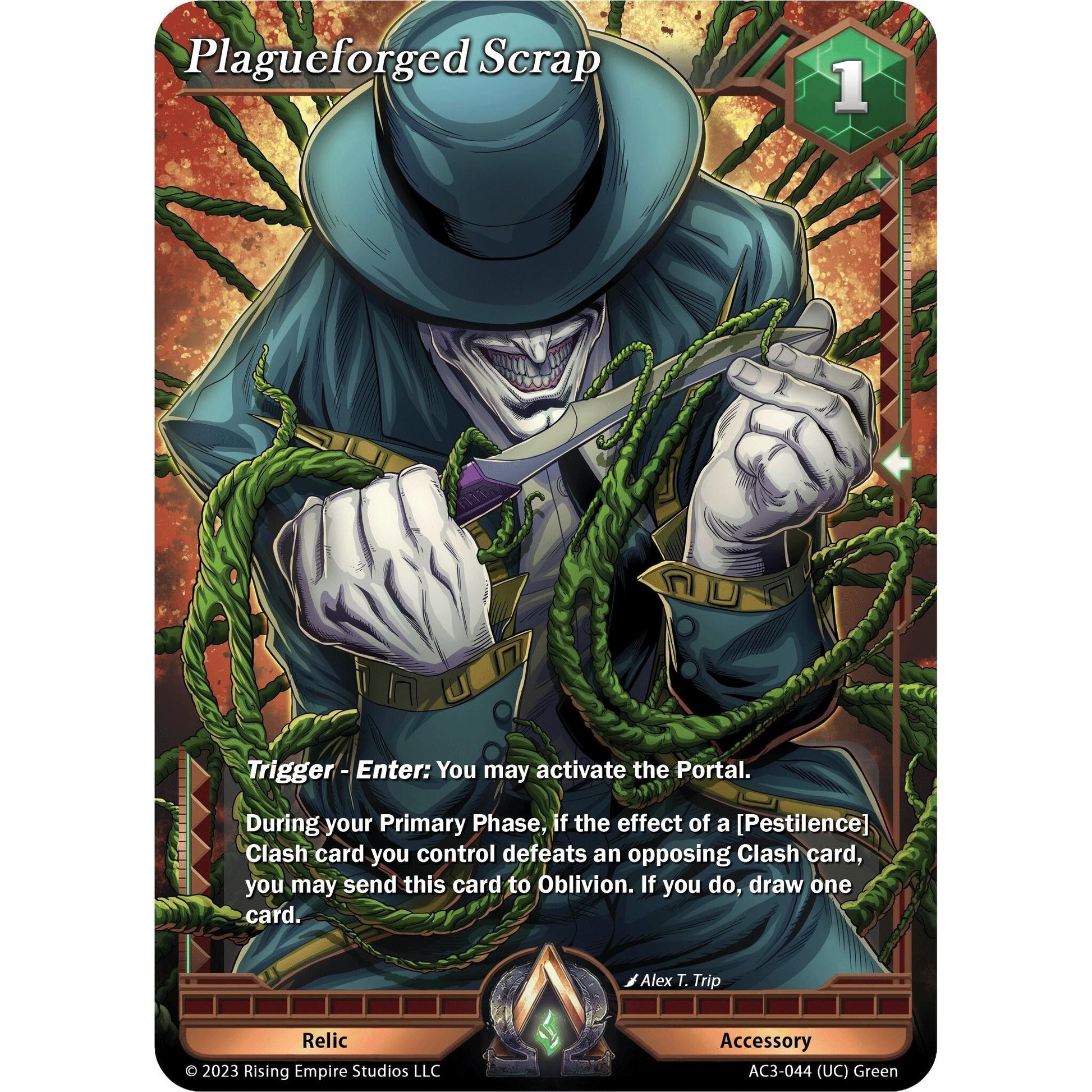 Image for Plagueforged Scrap (AC3-044) (AC3) - Alpha Clash