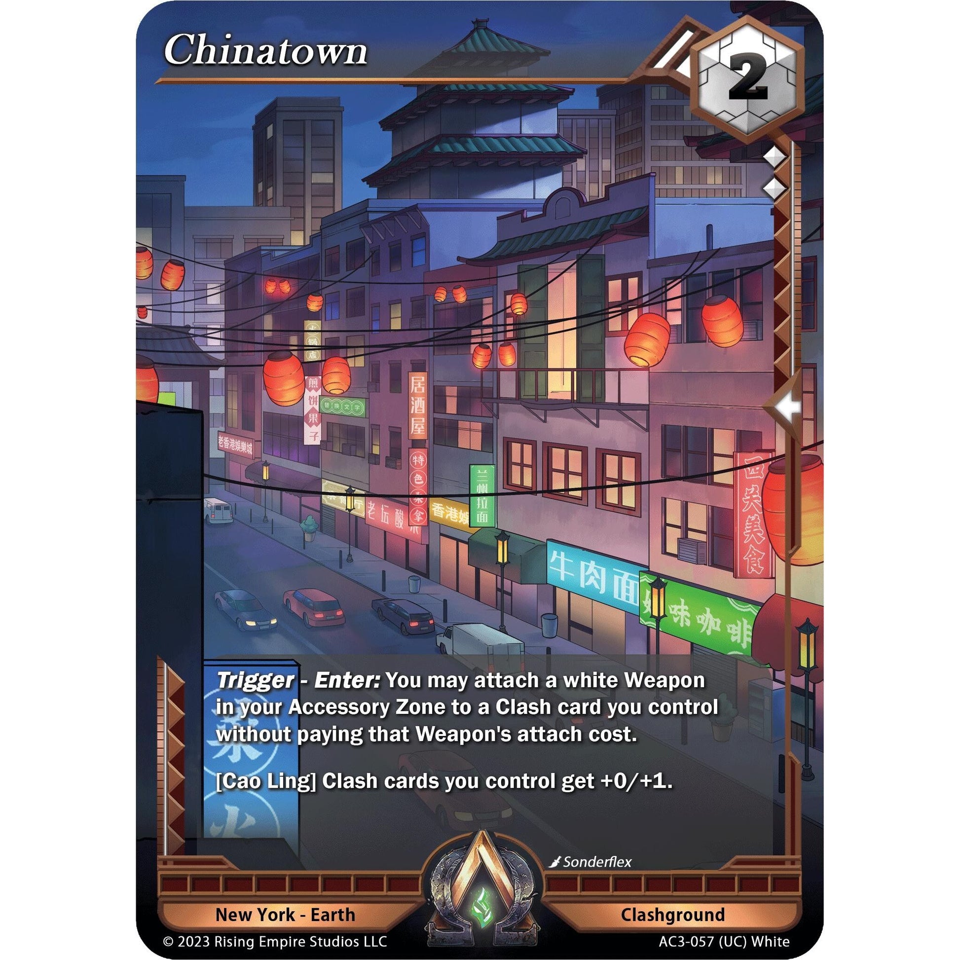 Image for Chinatown (AC3-057) (AC3) - Alpha Clash