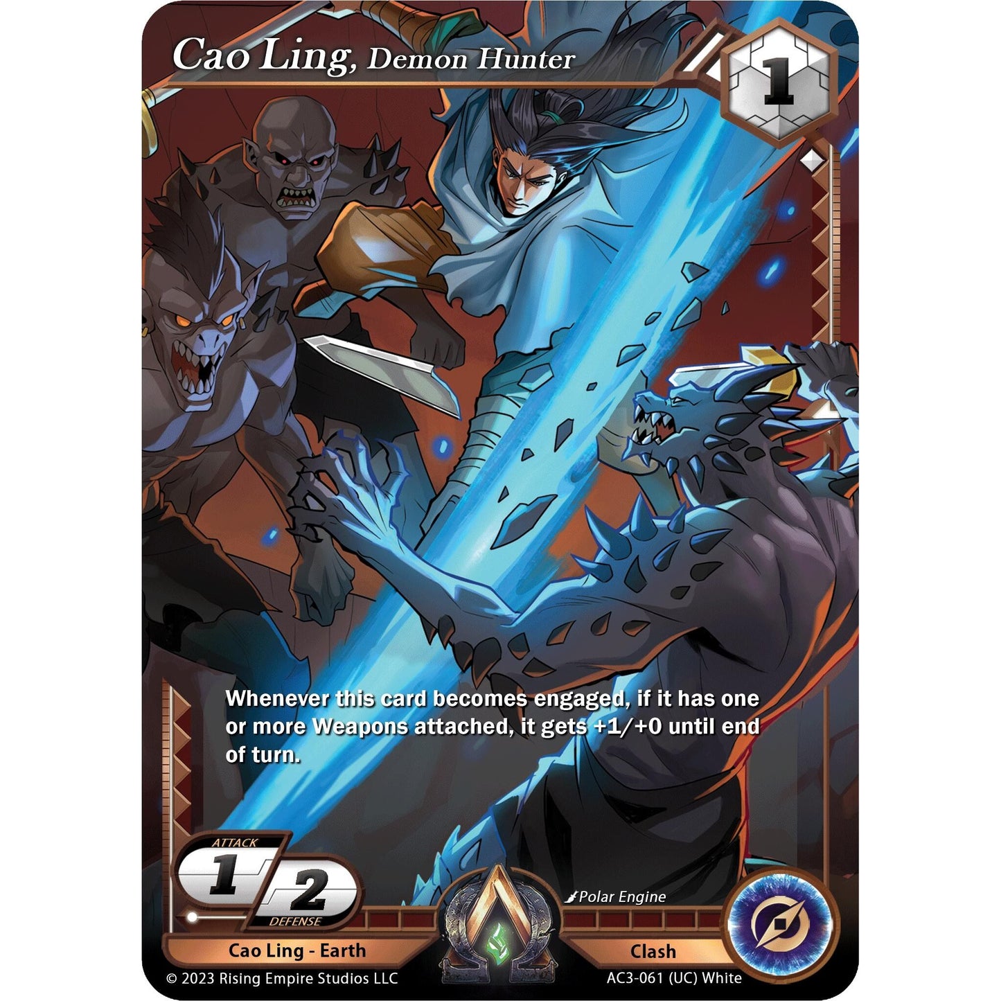 Image for Cao Ling, Demon Hunter (AC3-061) (AC3) - Alpha Clash