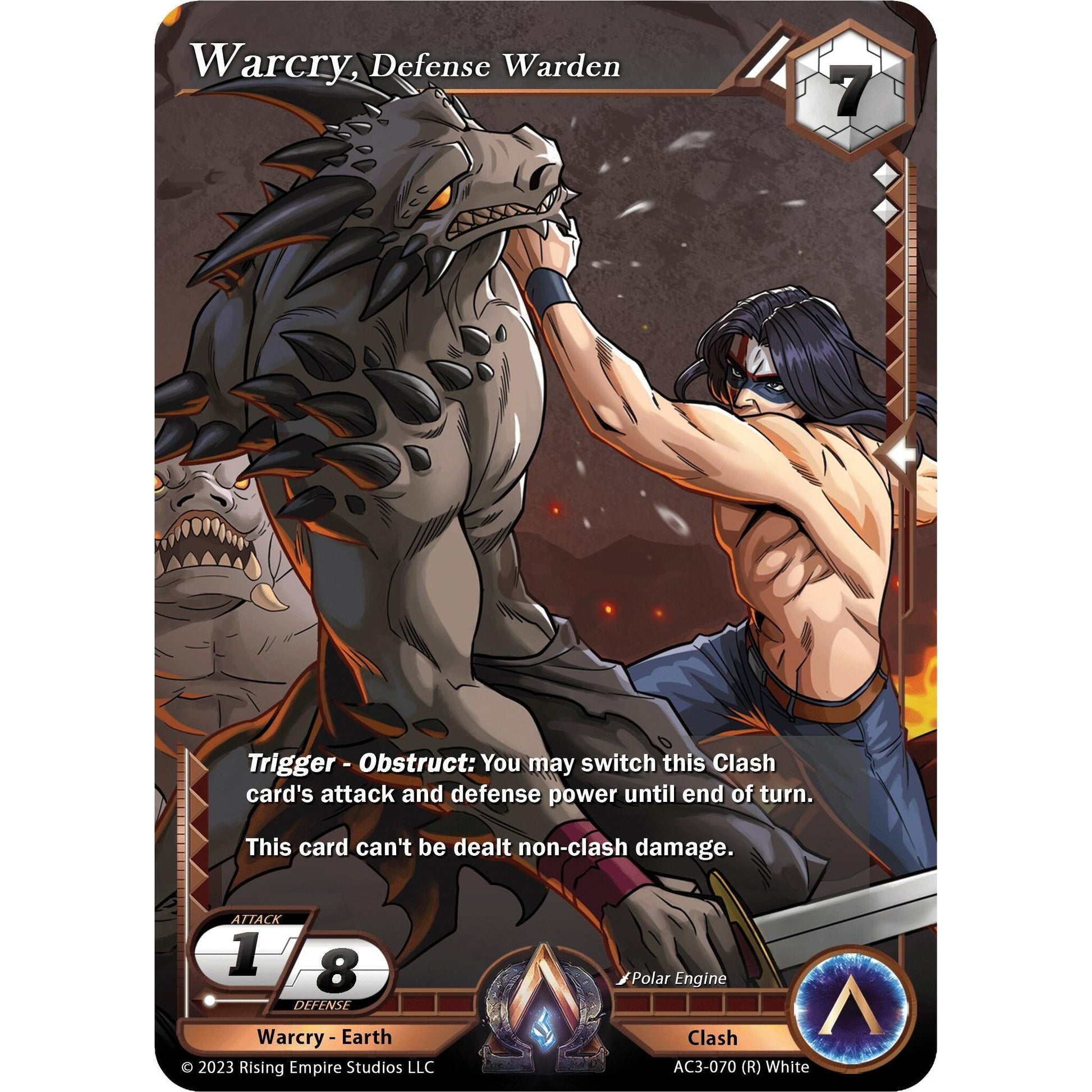 Image for Warcry, Defense Warden (AC3-070) (AC3) - Alpha Clash