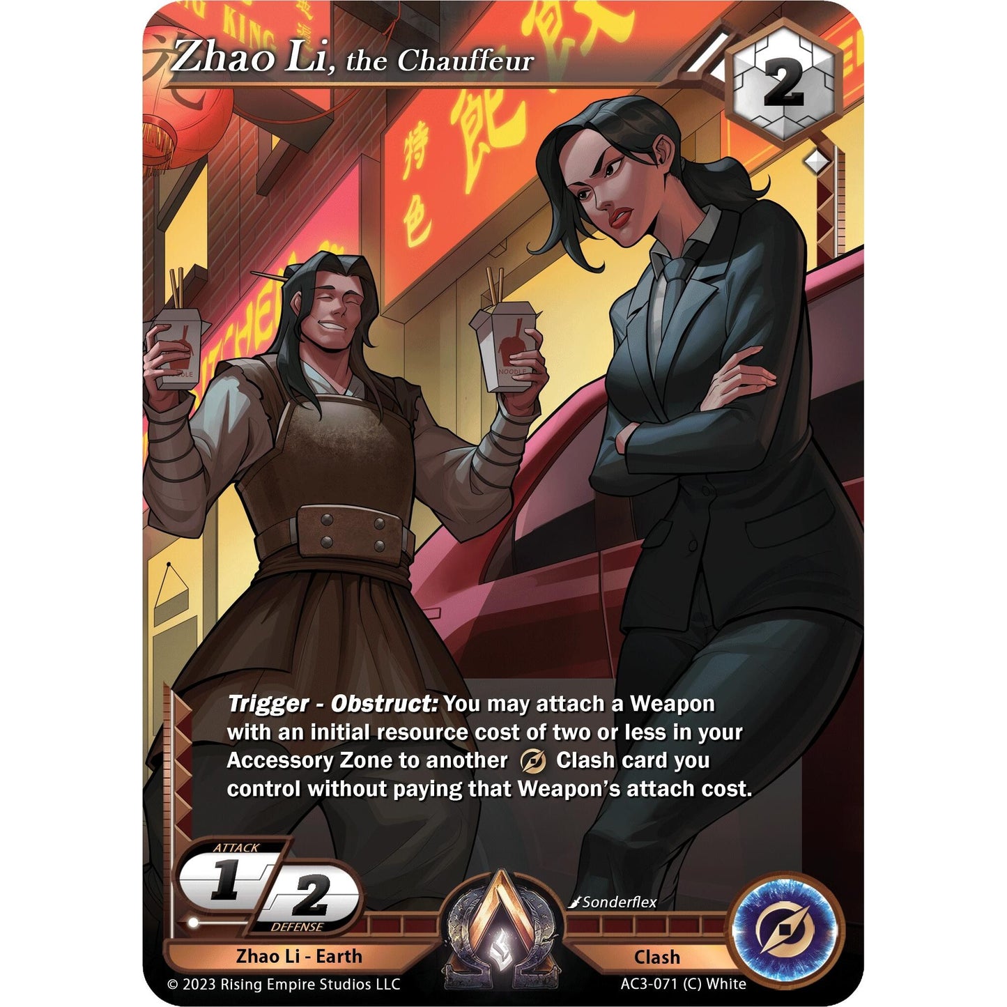 Image for Zhao Li, the Chauffeur (AC3-071) (AC3) - Alpha Clash