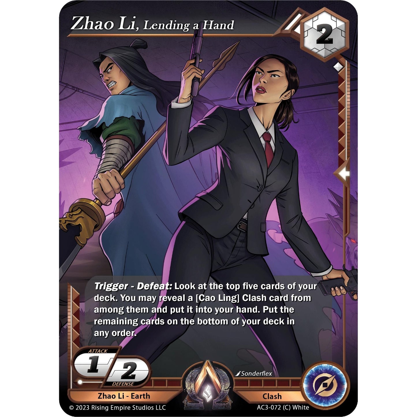 Image for Zhao Li, Lending a Hand (AC3-072) (AC3) - Alpha Clash