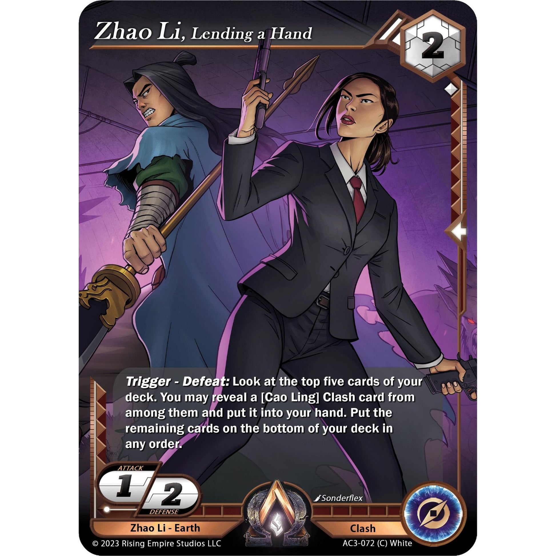 Image for Zhao Li, Lending a Hand (AC3-072) (AC3) - Alpha Clash