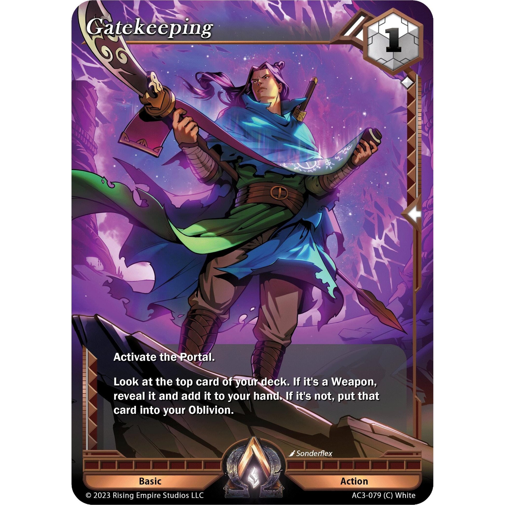 Image for Gatekeeping (AC3-079) (AC3) - Alpha Clash