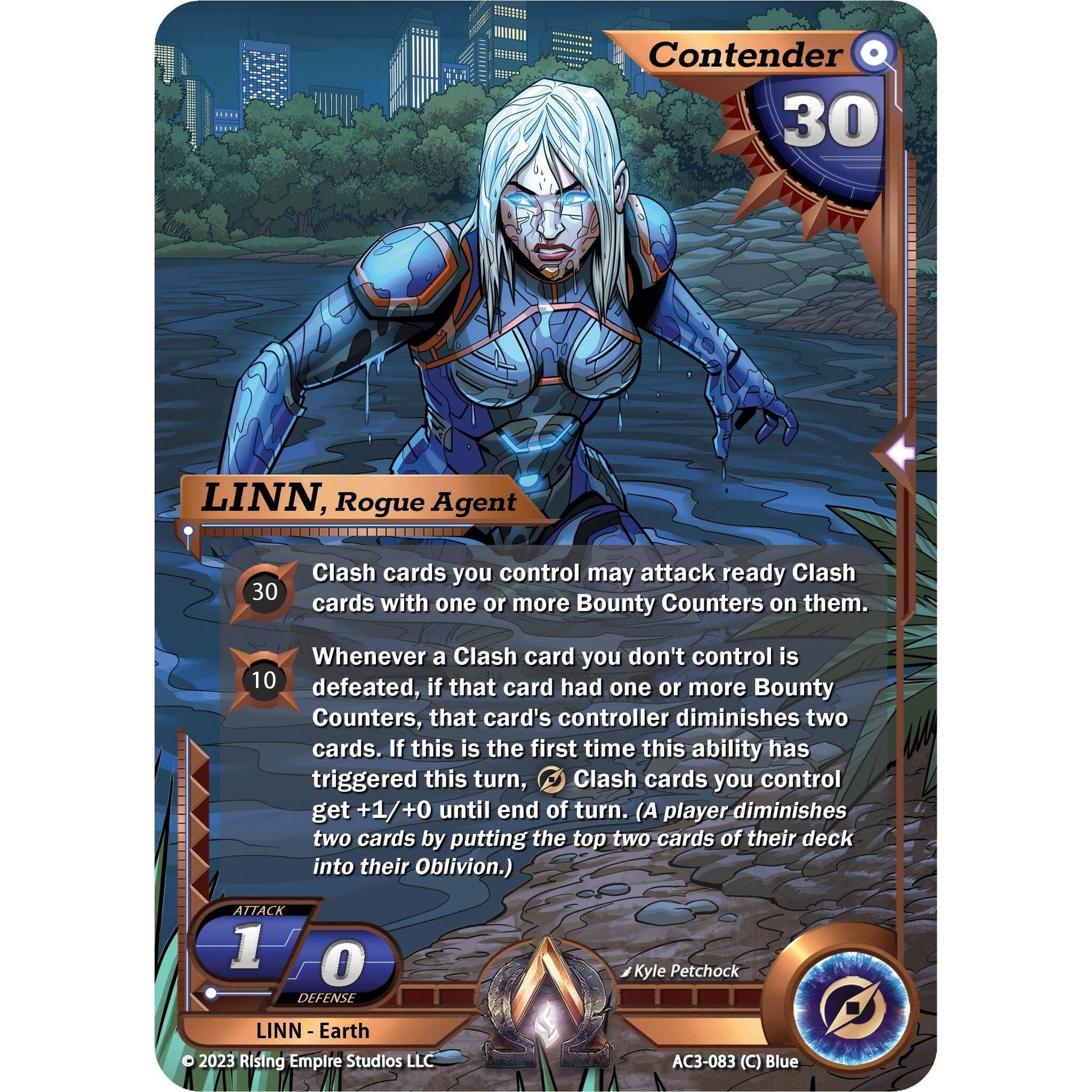 Image for LINN, Rogue Agent (AC3-083) (AC3) - Alpha Clash
