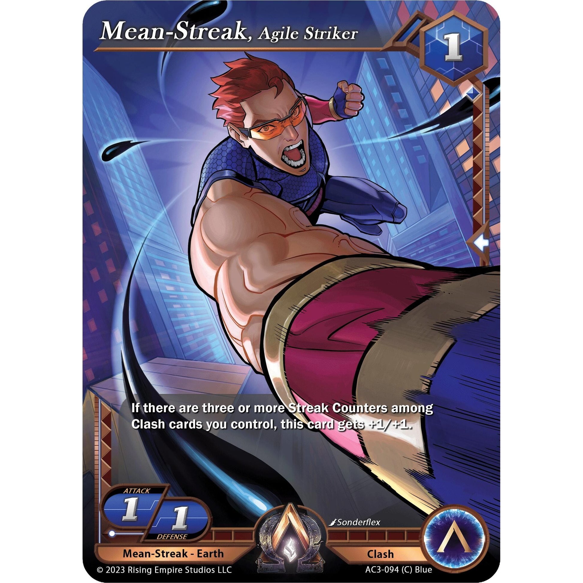 Image for Mean-Streak, Agile Striker (AC3-094) (AC3) - Alpha Clash