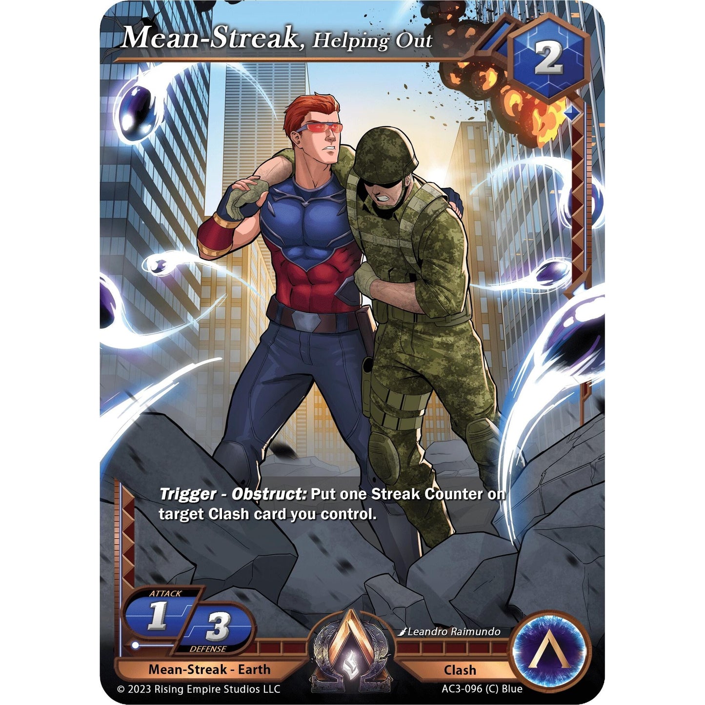 Image for Mean-Streak, Helping Out (AC3-096) (AC3) - Alpha Clash