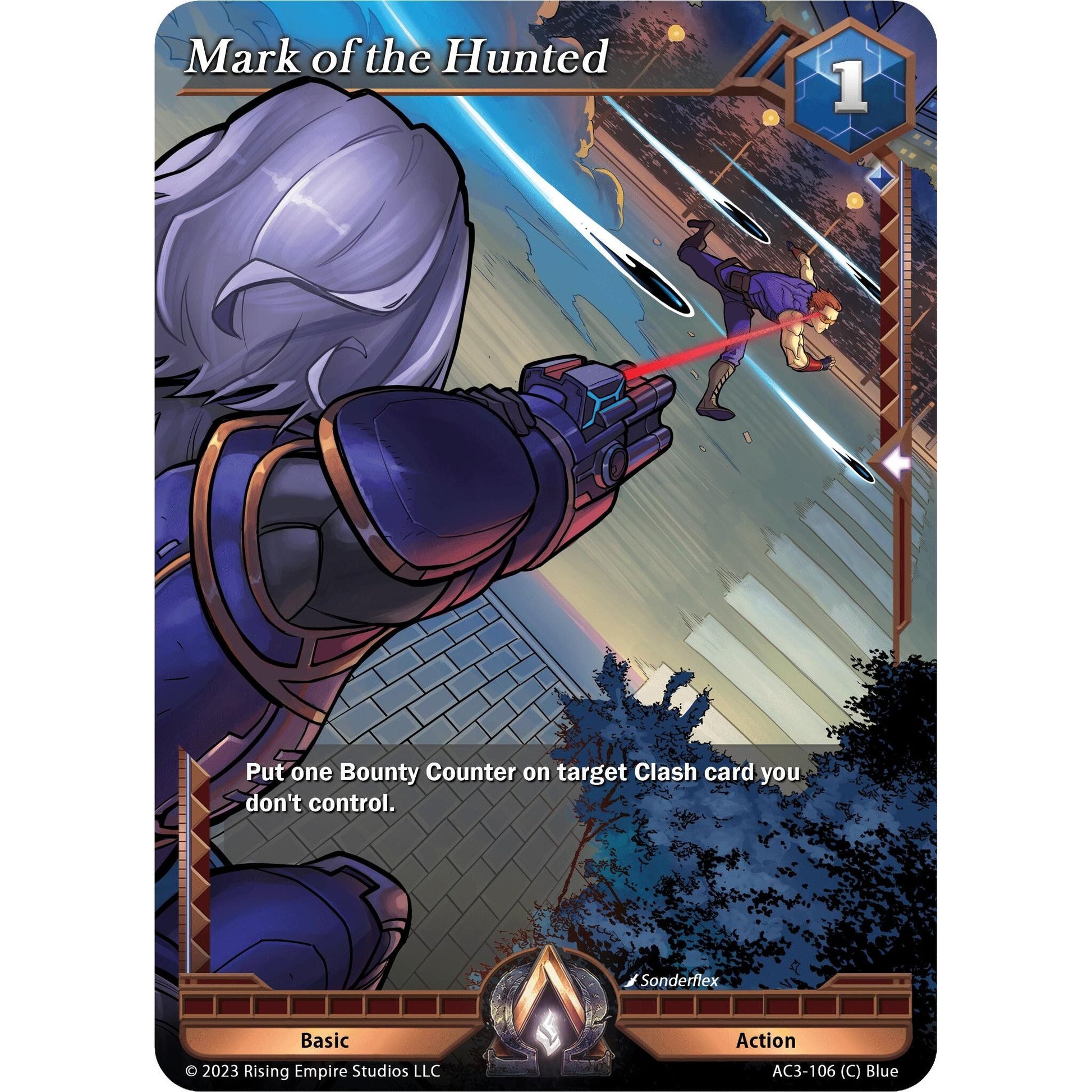 Image for Mark of the Hunted (AC3-106) (AC3) - Alpha Clash