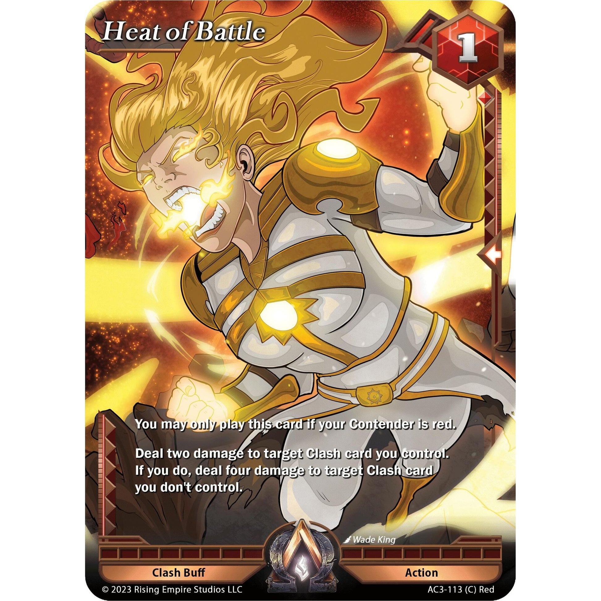 Image for Heat of Battle (AC3-113) (AC3) - Alpha Clash