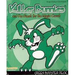 Image for Killer Bunnies and the Quest for the Magic Carrot - Green Booster - Boardgames