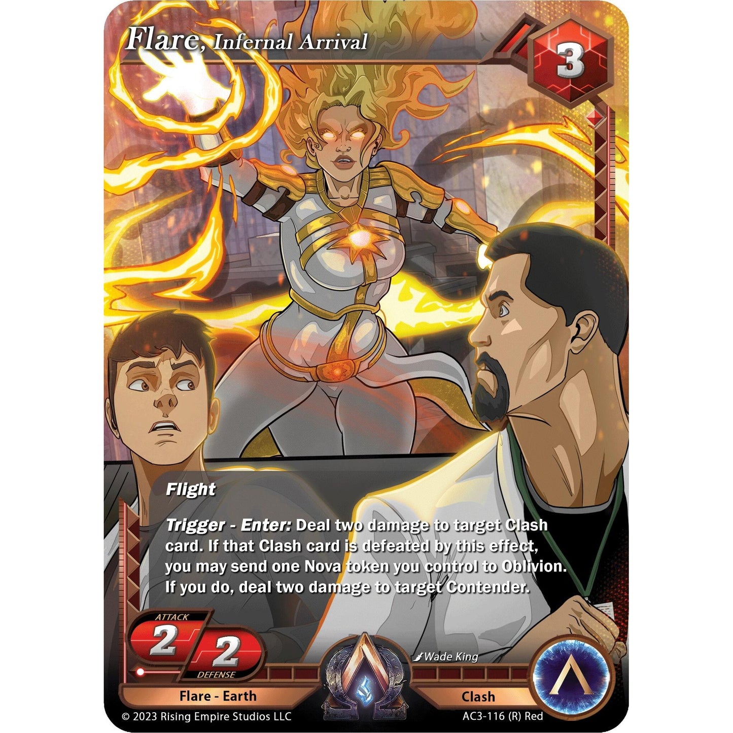 Image for Flare, Infernal Arrival (AC3-116) (AC3) - Alpha Clash