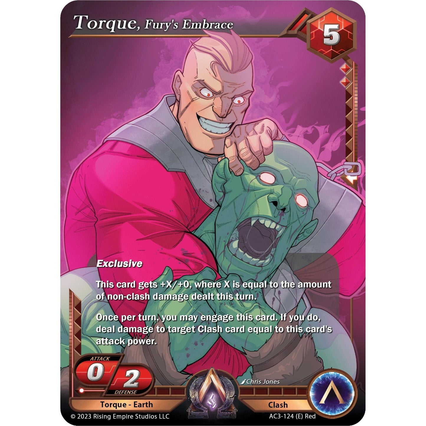 Image for Torque, Fury's Embrace (AC3-124) (AC3) - Alpha Clash