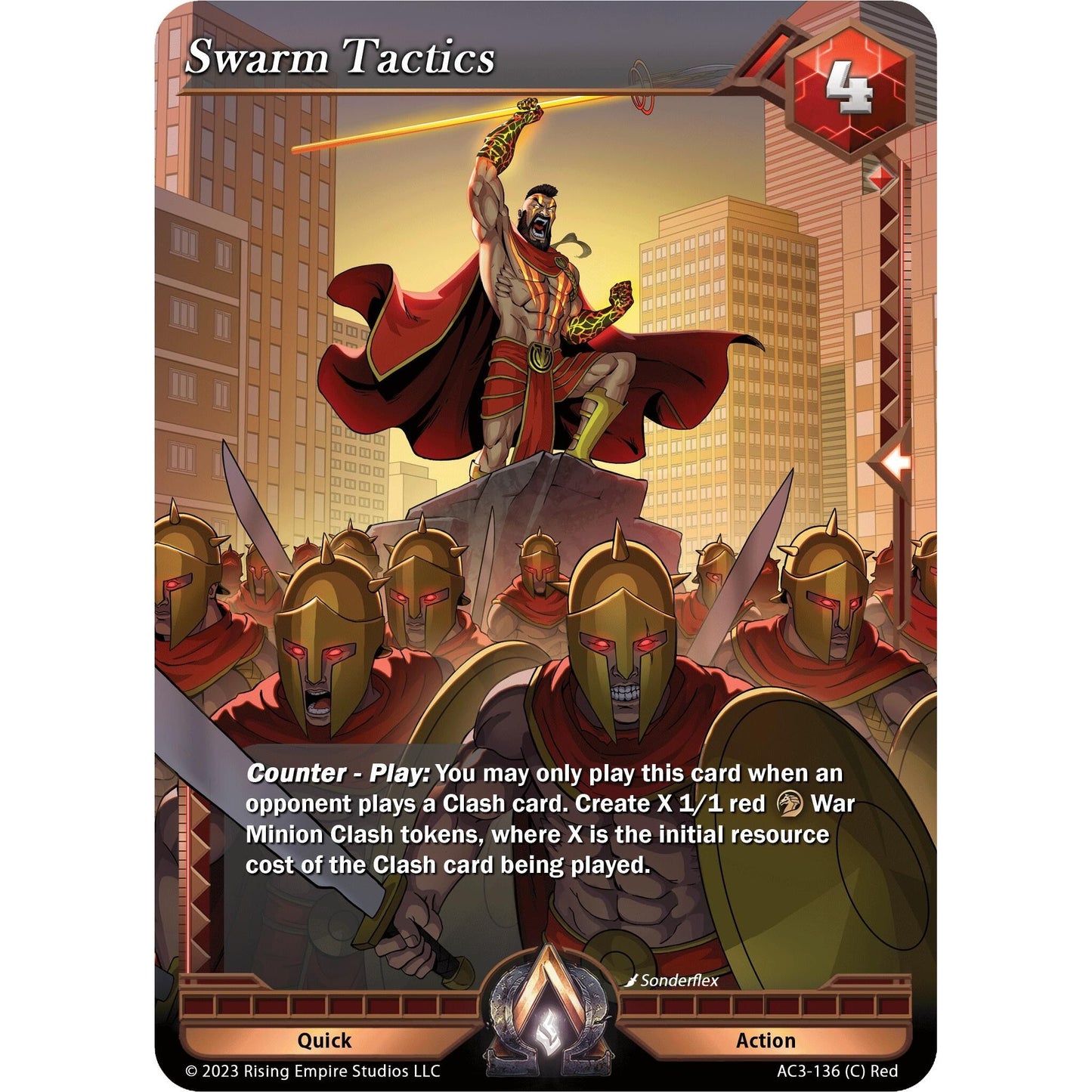 Image for Swarm Tactics (AC3-136) (AC3) - Alpha Clash