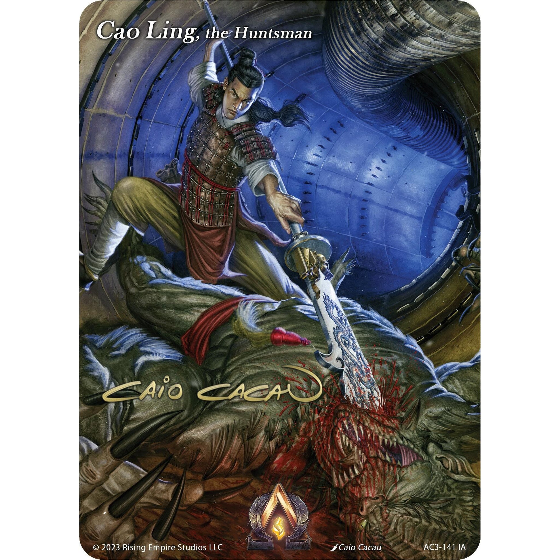 Image for Cao Ling, the Huntsman (Iconic Art) (AC3-141) (AC3) - Alpha Clash