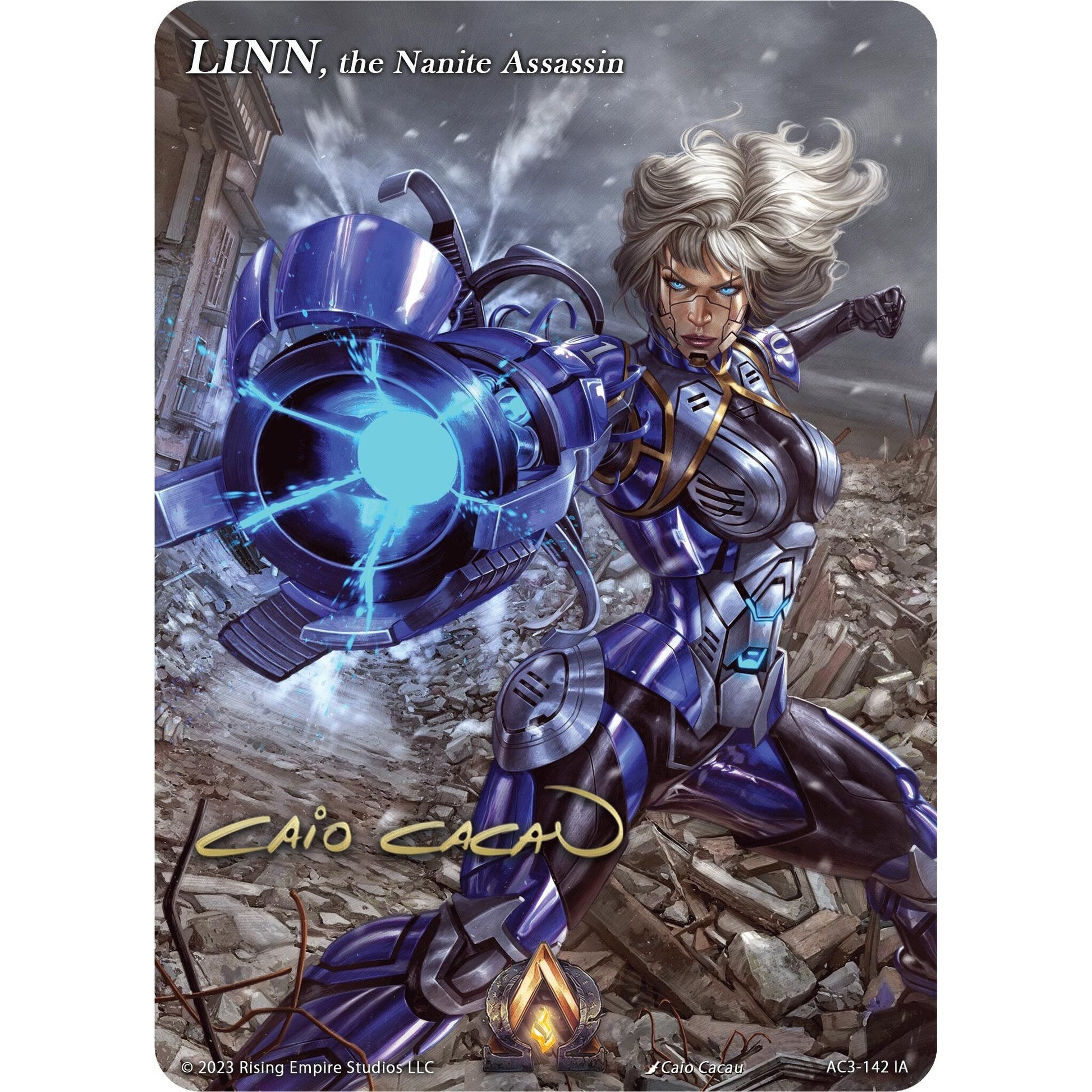Image for LINN, the Nanite Assassin (Iconic Art) (AC3-142) (AC3) - Alpha Clash