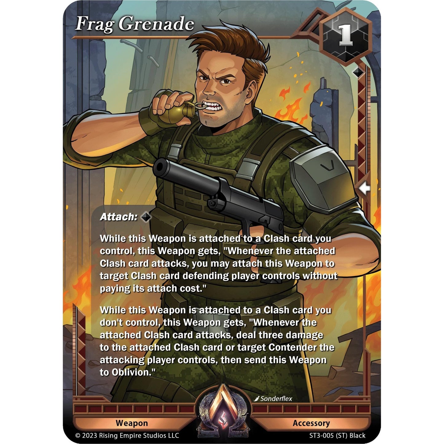 Image for Frag Grenade (ST3-005) (AC3) - Alpha Clash