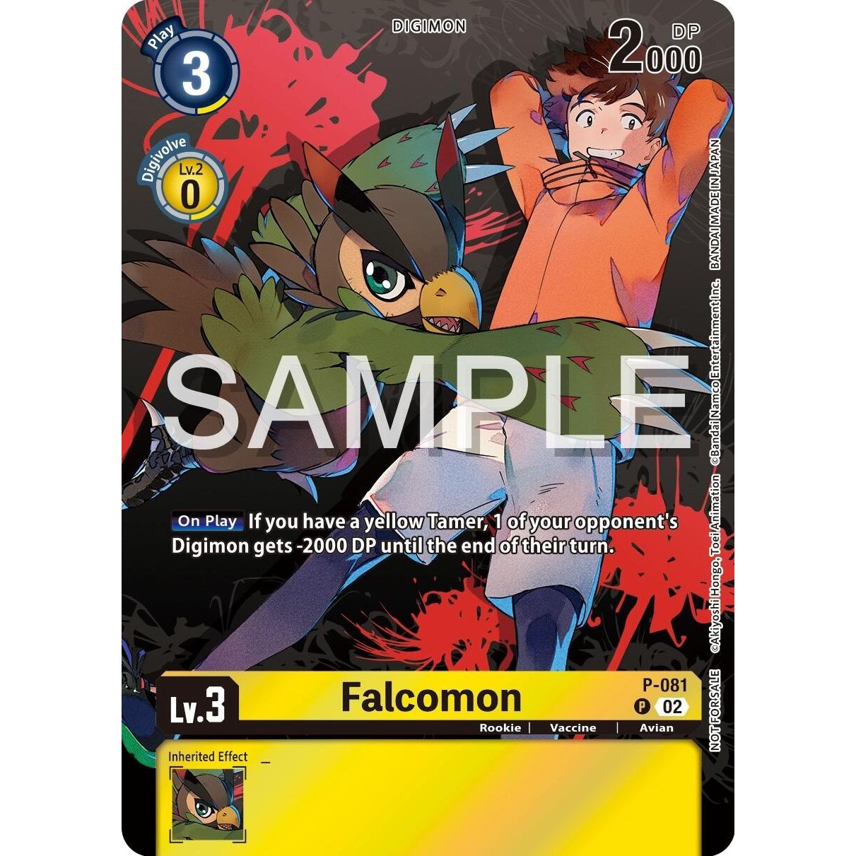 Image for Falcomon - P-081 (Official Tournament Pack Vol.13) (P-081 P) (D-PR) - Digimon Card Game