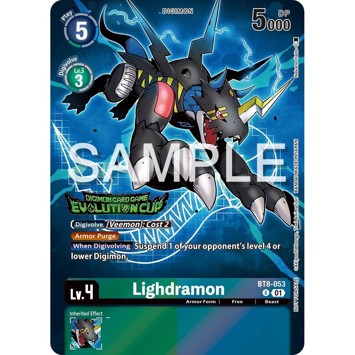 Image for Lighdramon - BT8-053 (2024 Evolution Cup) (BT8-053 R) (BT08) - Digimon Card Game