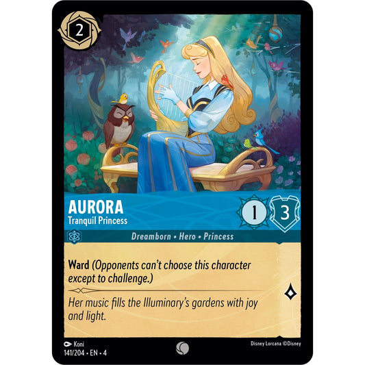 Image for Aurora - Tranquil Princess (141/204) (4) - Disney Lorcana