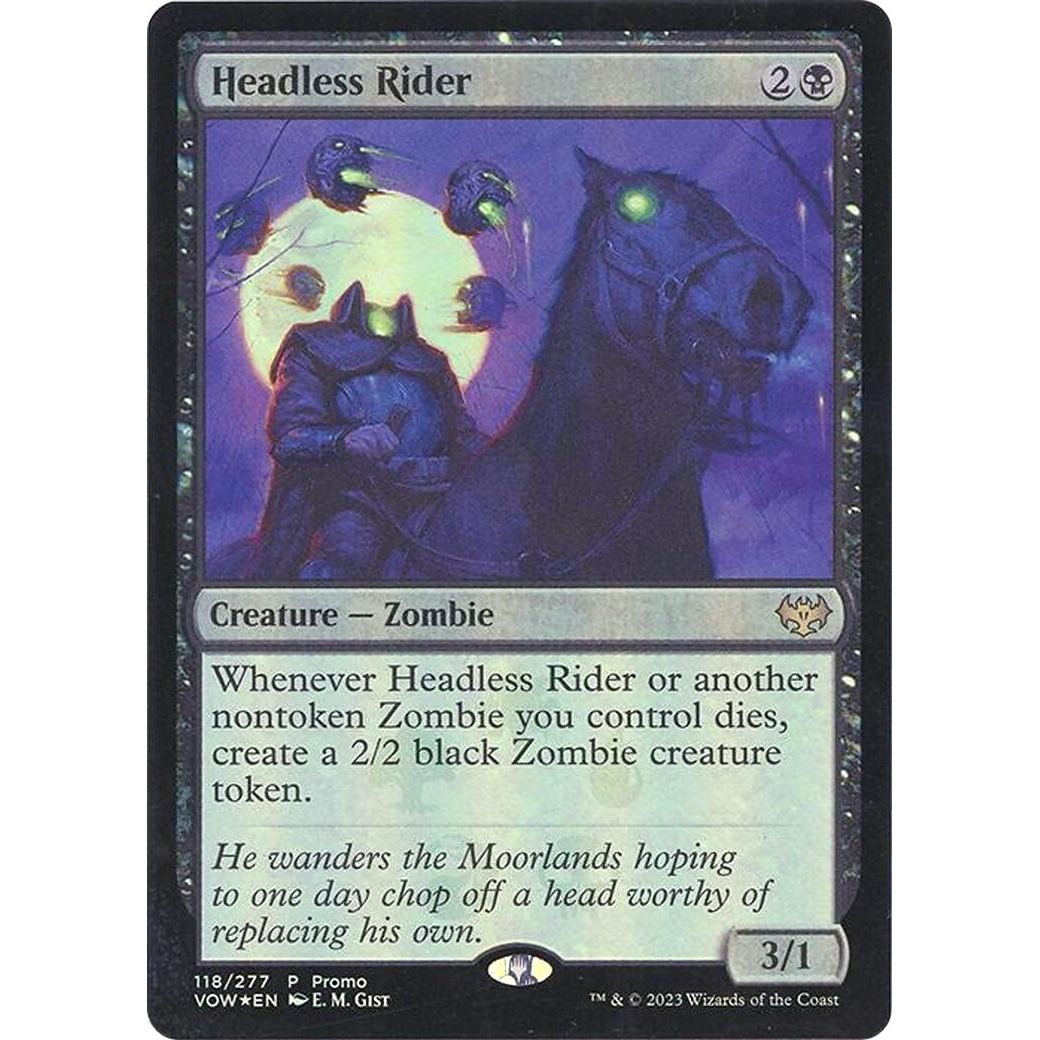 Image for Headless Rider (118) (MEDIA) - Magic: The Gathering