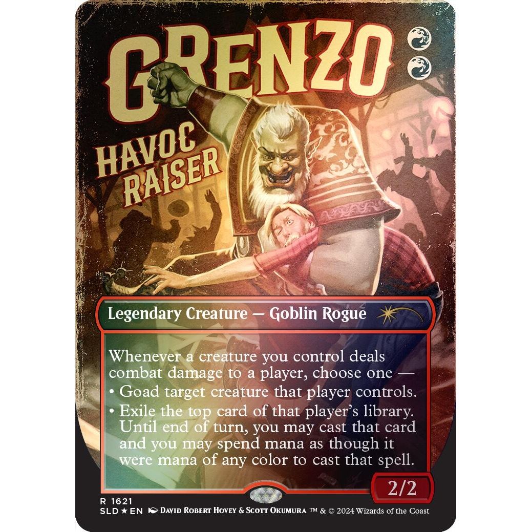 Image for Grenzo, Havoc Raiser (Rainbow Foil) (1621) (SLD) - Magic: The Gathering