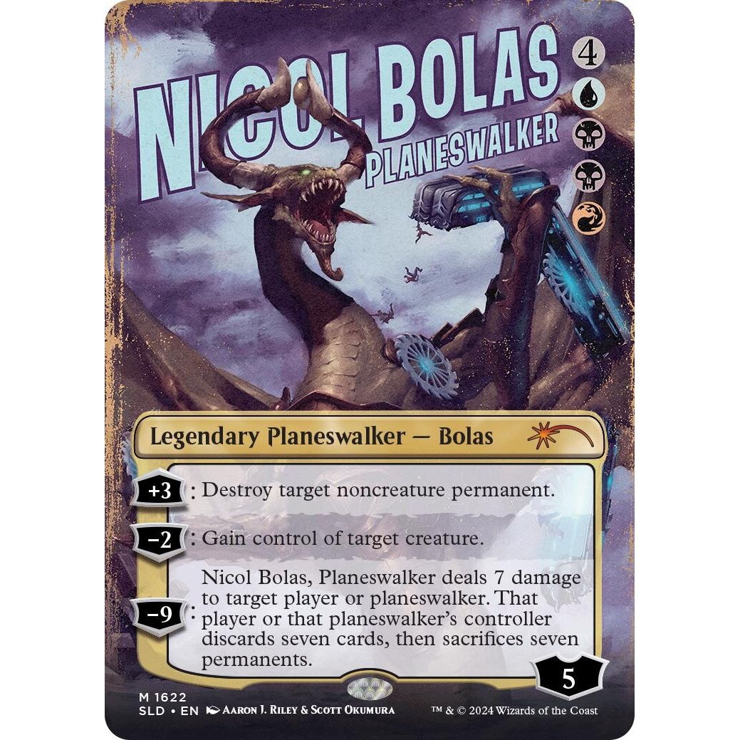 Image for Nicol Bolas, Planeswalker (1622) (SLD) - Magic: The Gathering